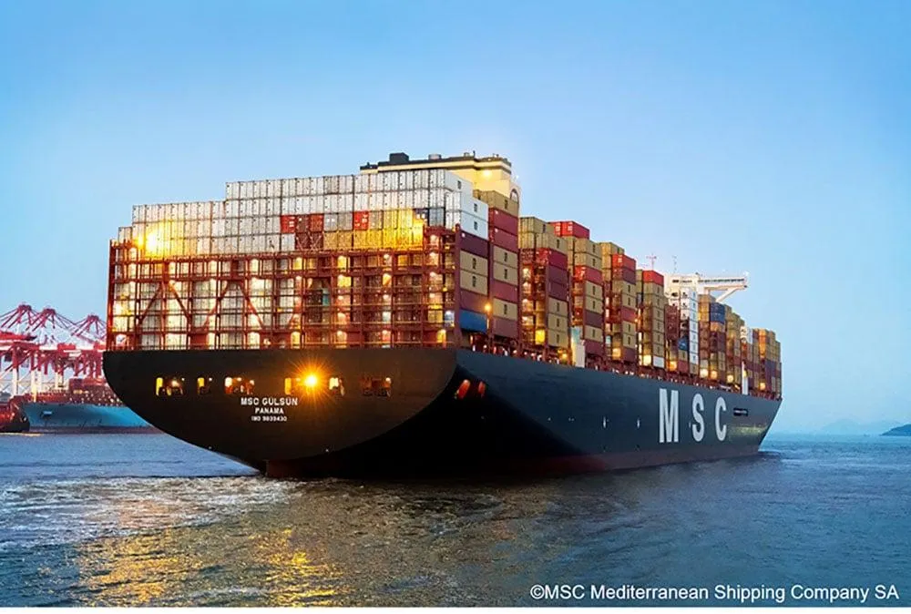  MSC تطلق خدمة شحن بديلة تربط أوروبا بالشرق الأوسط لتفادي مضيقي هرمز وباب المندب