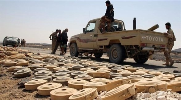 انتزاع 1353 لغما وذخيرة غير متفجرة في اليمن