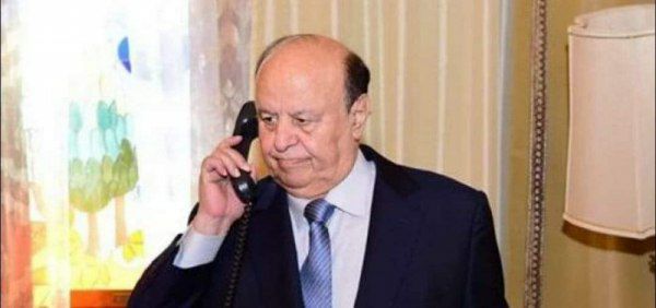 الرئيس هادي يجري اتصالات مع مسؤولين وعسكريين إثر تقدم قواته بمأرب 