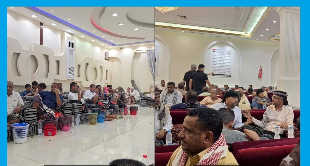 نائب رئيس مجلس الشورى يقدم واجب العزاء في الفقيدين القطيبي والمشدلي بعدن