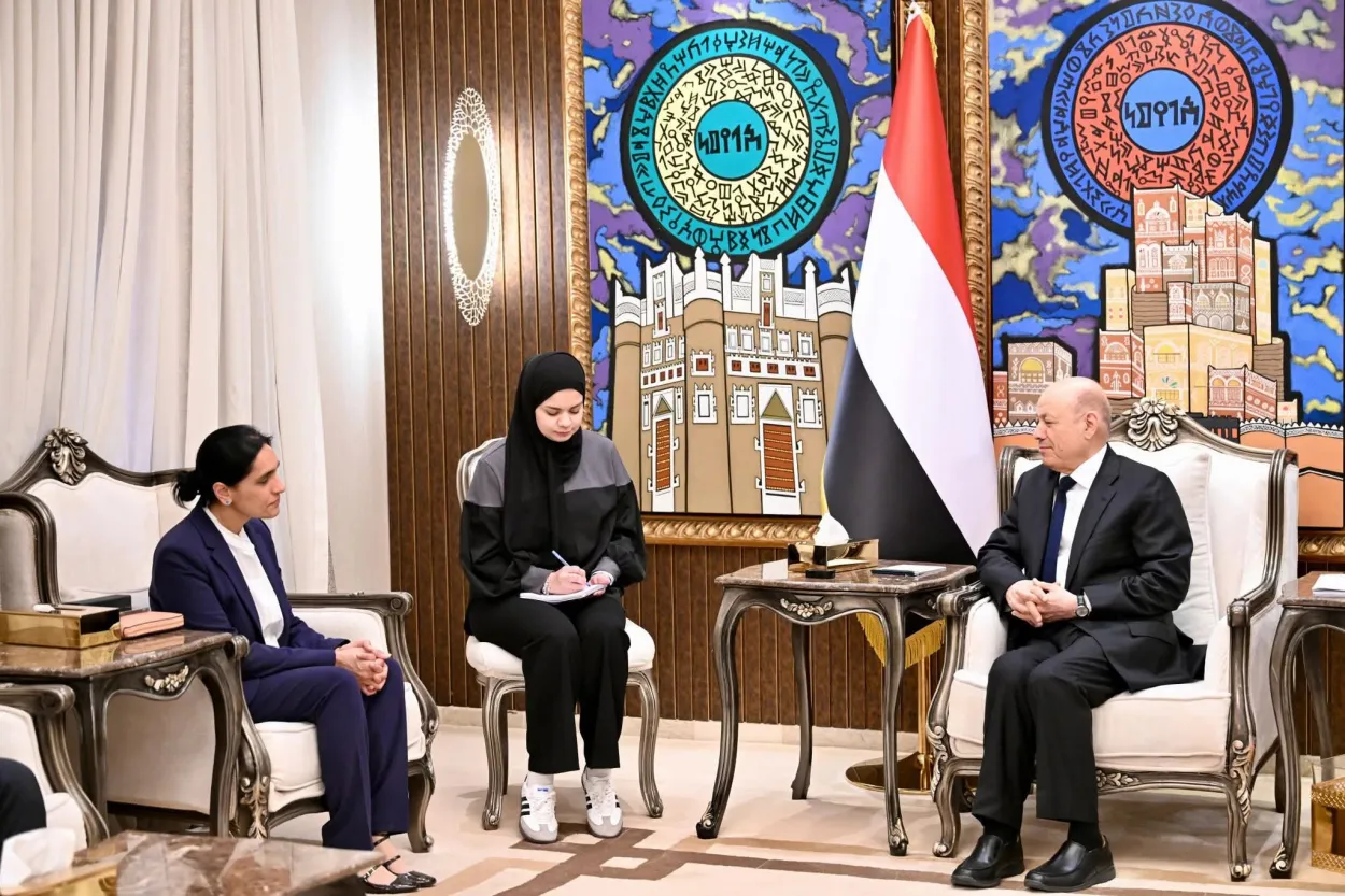 العليمي: استقرار اليمن والمنطقة يتطلب ردع إيران ومليشياتها المسلحة