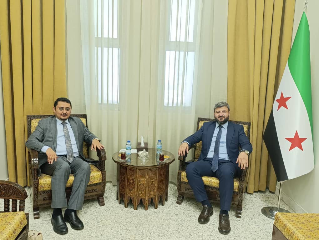 بعكر يبحث في دمشق مع مسؤول سوري سبل تعزيز التعاون القنصلي وخدمة الجاليات