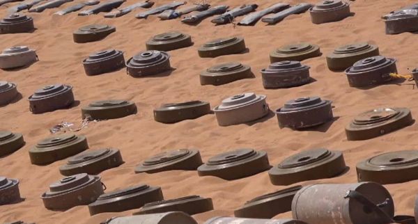 مقتل وإصابة 910  نتيجة زراعة الألغام بمحافظة الجوف 