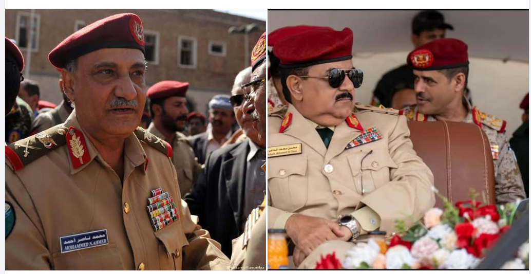 خيانات وزراء الدفاع: كيف مهد محمد ناصر أحمد ومحسن الداعري لدخول الميليشيات؟