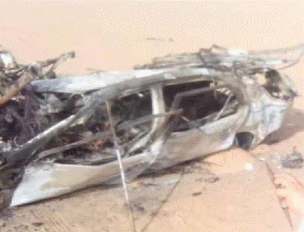 مقتل وإصابة سبعة مسافرين يمنيين بانفجار لغم لمليشيا الحوثي أثناء عودتهم من السعودية