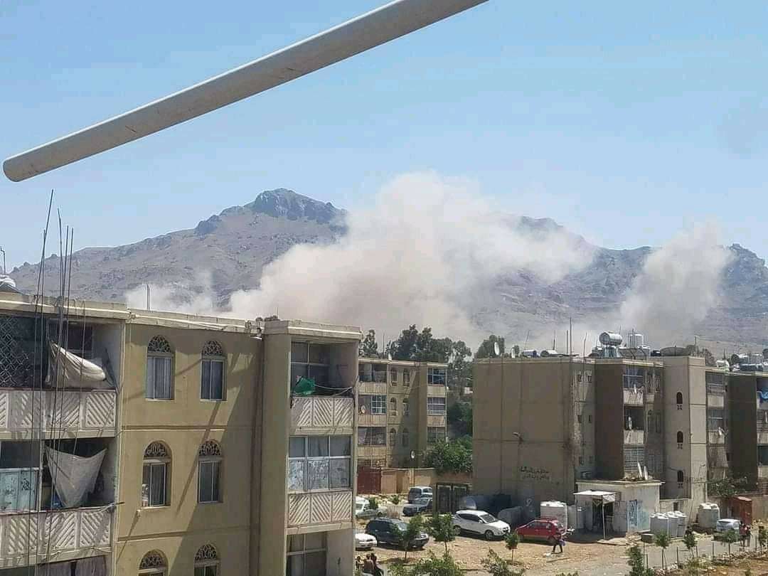 انطلاق عملية عسكرية جوية ضد أهداف عسكرية بصنعاء