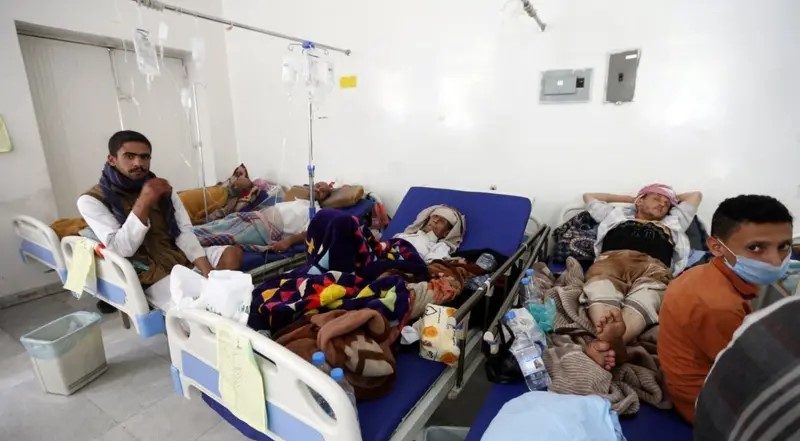 158 وفاة وأكثر من 36 ألف حالة إصابة بسبب تفشي الكوليرا في اليمن