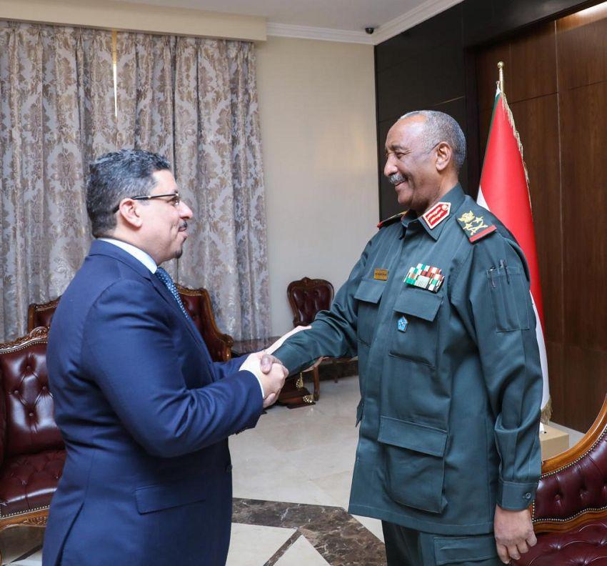 السودان يعرب عن حرصه لمساندة اليمن وحكومته