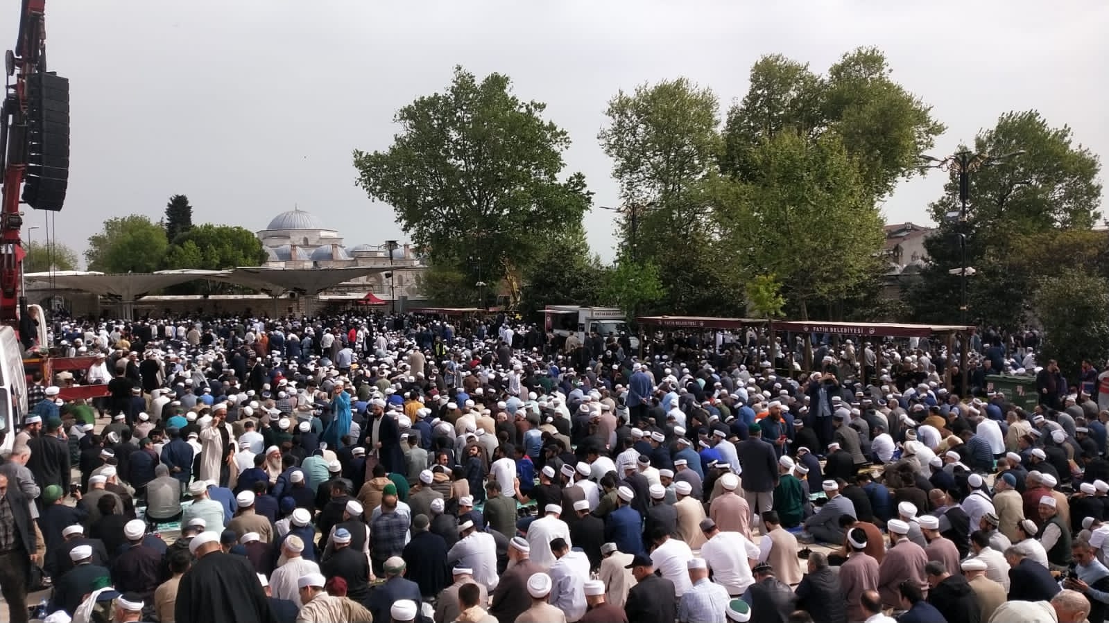 تشييع مهيب في إسطنبول للشيخ عبدالمجيد الزنداني شارك فيه الرئيس أردوغان