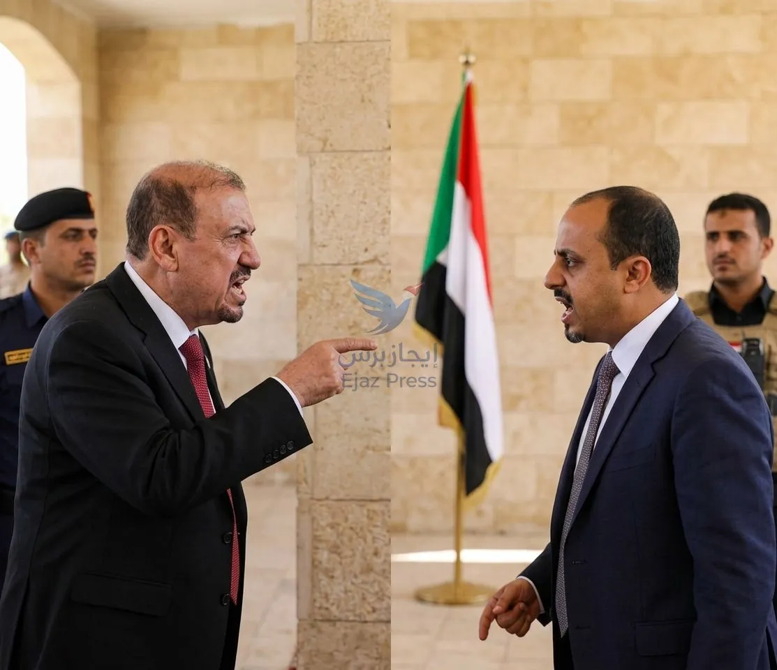 البركاني يهاجم الإرياني ويصفه بـ«الولد» ويرفض فرض قيادة على المؤتمر من خارج مؤسساته