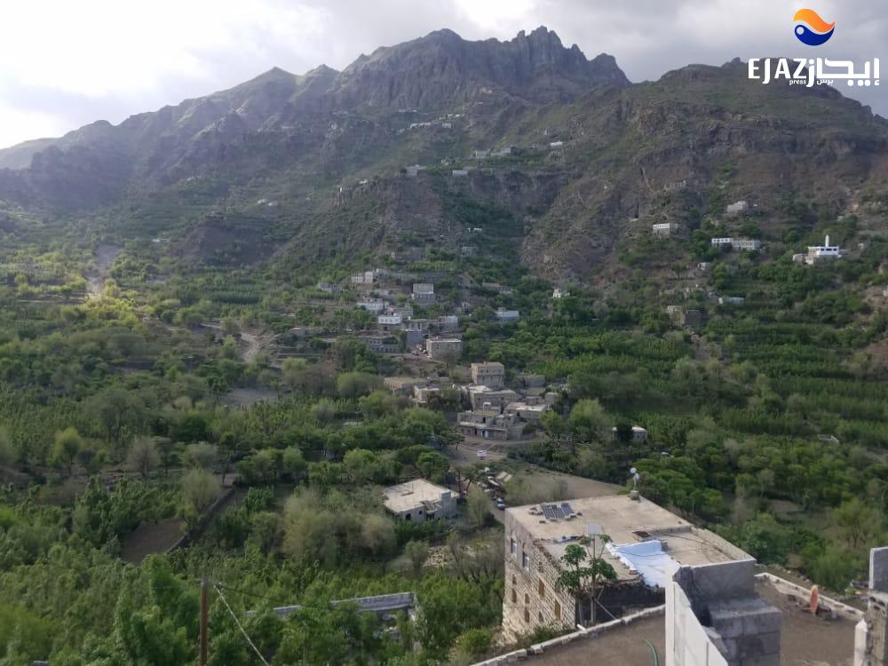 صورة من مناطق جنوب تعز 