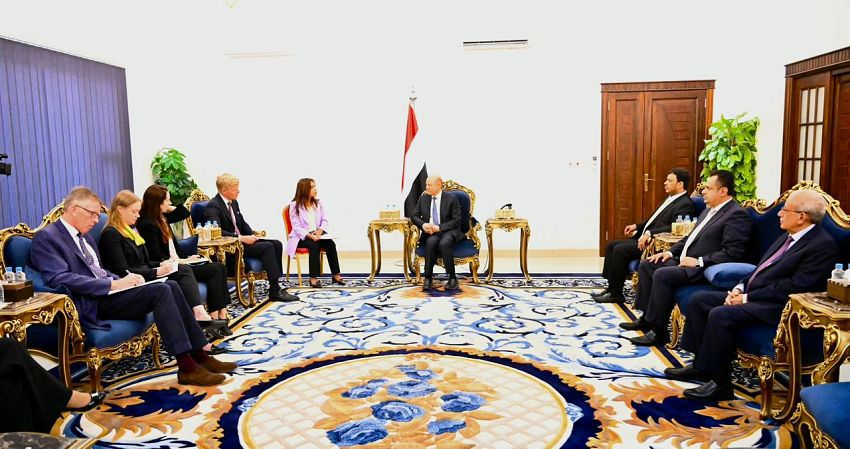 العيمي يلتقي المبعوث الأممي في عدن