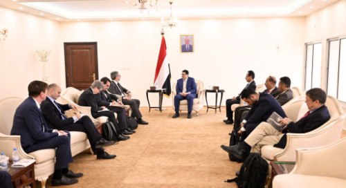 لقاء يمني أوروبي في عدن بشأن تطورات الأزمة اليمنية